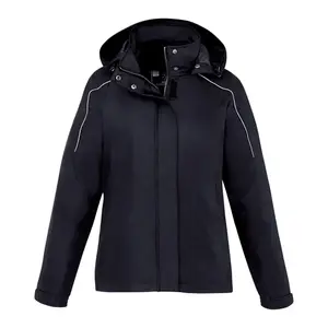 Customizable Valencia Waterproof Fleece 3-in-1 Jacket With Detachable Hood For Women