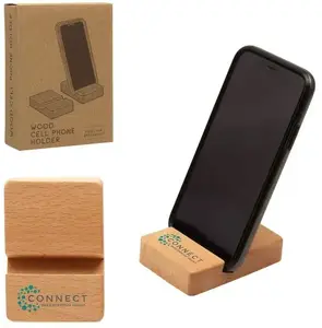 Custom Wood Cell Phone Holder