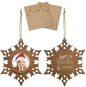 Customized Wood Photo Ornament