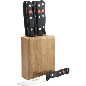 Wusthof Gourmet 7-Piece Steak Block Set