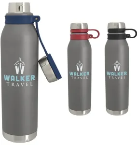 Custom Yazzy Vacuum Sport Bottle - 25 oz.