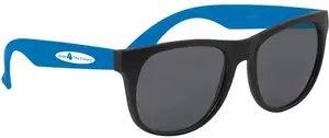 Imprinted Youth Rubberized Sunglasses