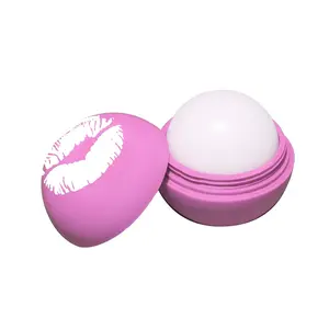 Personalized Round Lip Balm - Yummy Flavor