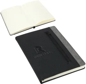 Custom Pocketed Journal - Zip-It