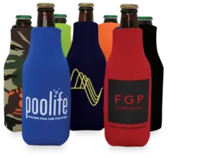 Personalized Zipper Bottle Cooler