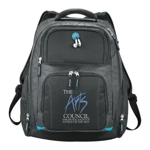 Branded Zoom TSA 15" Computer Backpack with Multiple Compartments