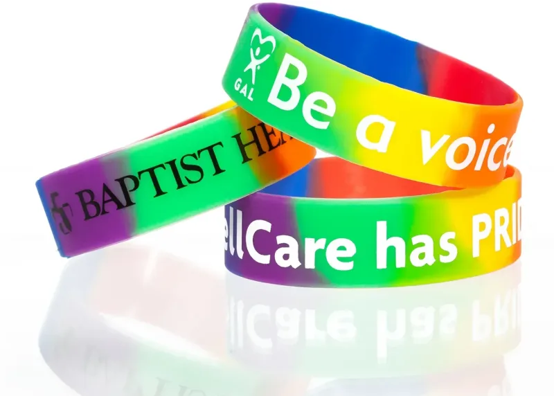 RainbowLogo Wristband — view 3