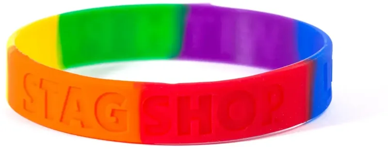 RainbowLogo Wristband — view 4