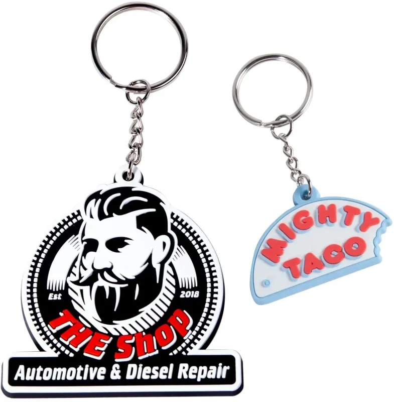 Logo PVC Key Tag (1.5") — view 3