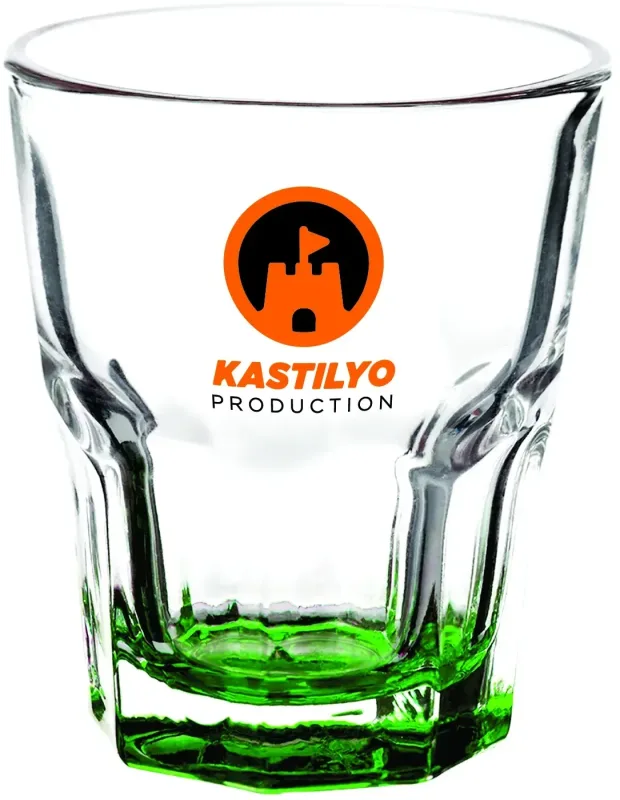Custom Hexagon Shot Glasses - 1.5 oz. (2 color) — view 3