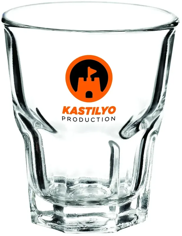 Custom Hexagon Shot Glasses - 1.5 oz. (2 color) — view 5