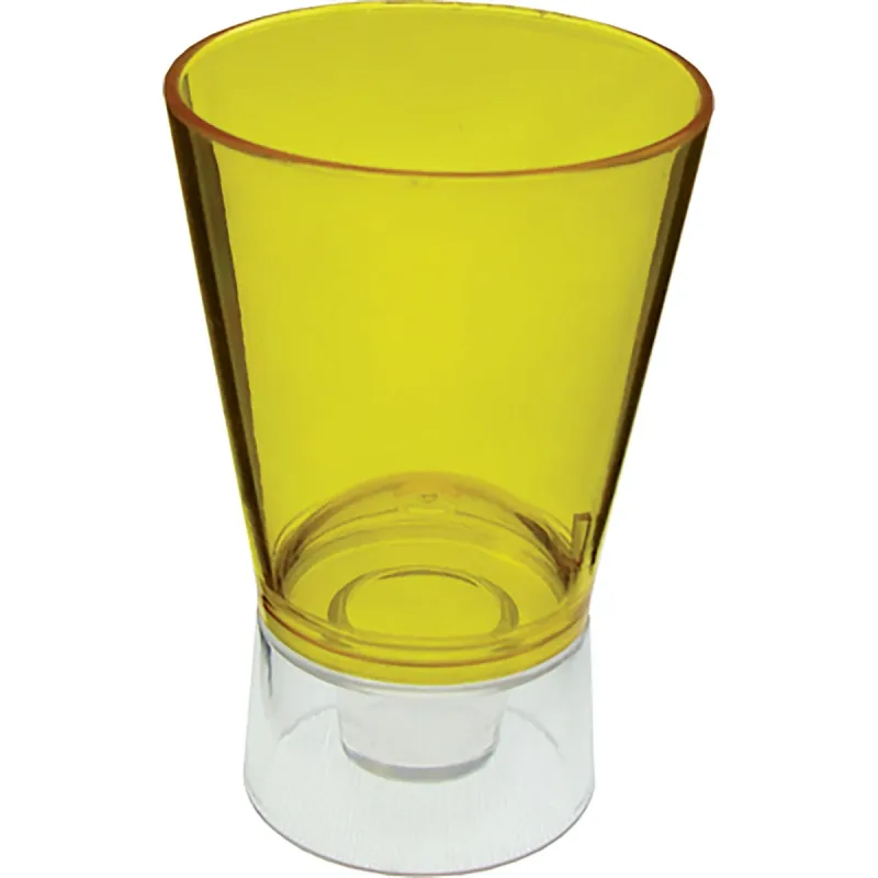 1.5 oz Plastic Bottle Top Sidecar Shot Glass β view 1