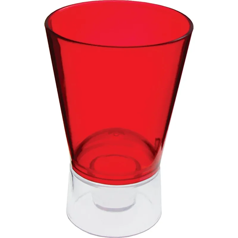 1.5 oz Plastic Bottle Top Sidecar Shot Glass — view 6
