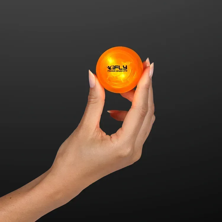 1.8" Blinky Rubber Bounce Ball, Impact Activated LED — view 3