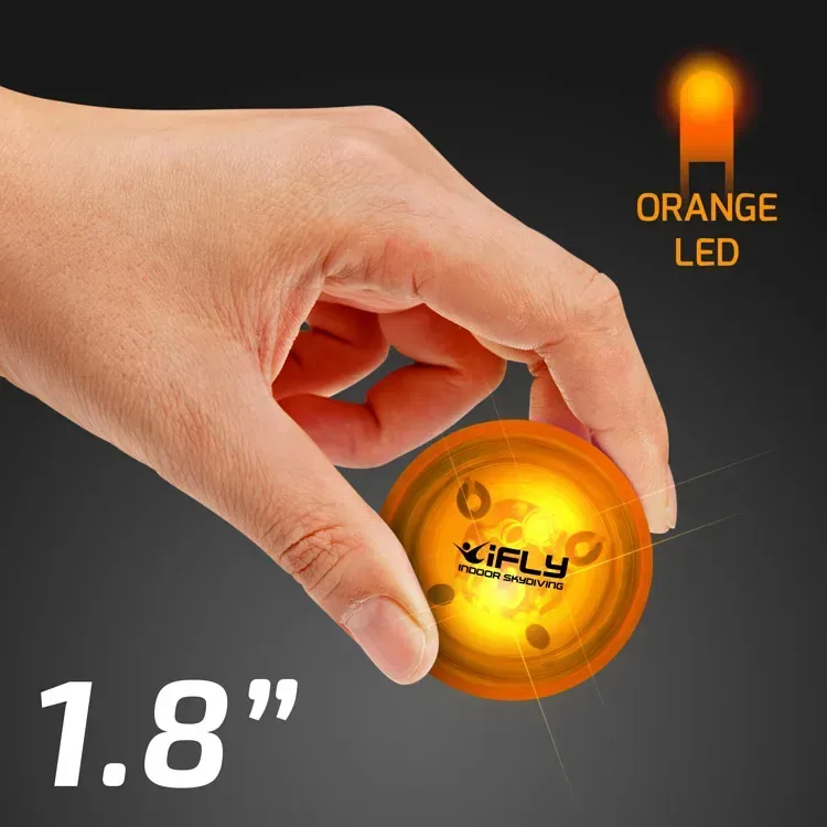 1.8" Blinky Rubber Bounce Ball, Impact Activated LED — view 4
