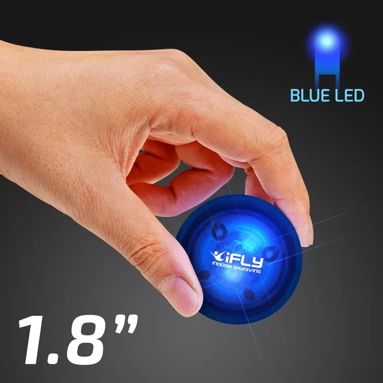 1.8" Blinky Rubber Bounce Ball, Impact Activated LED — view 6