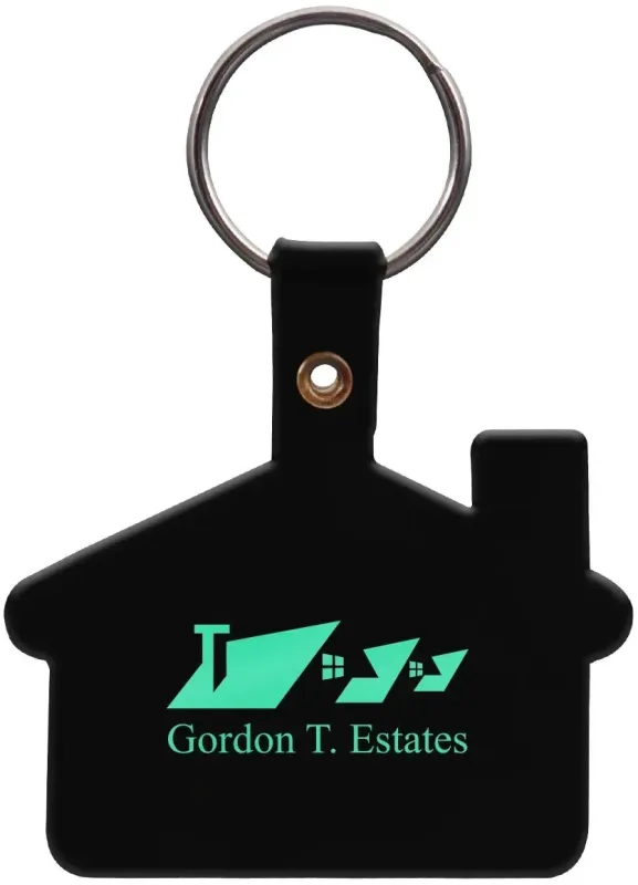 Custom House Key Tag — view 2