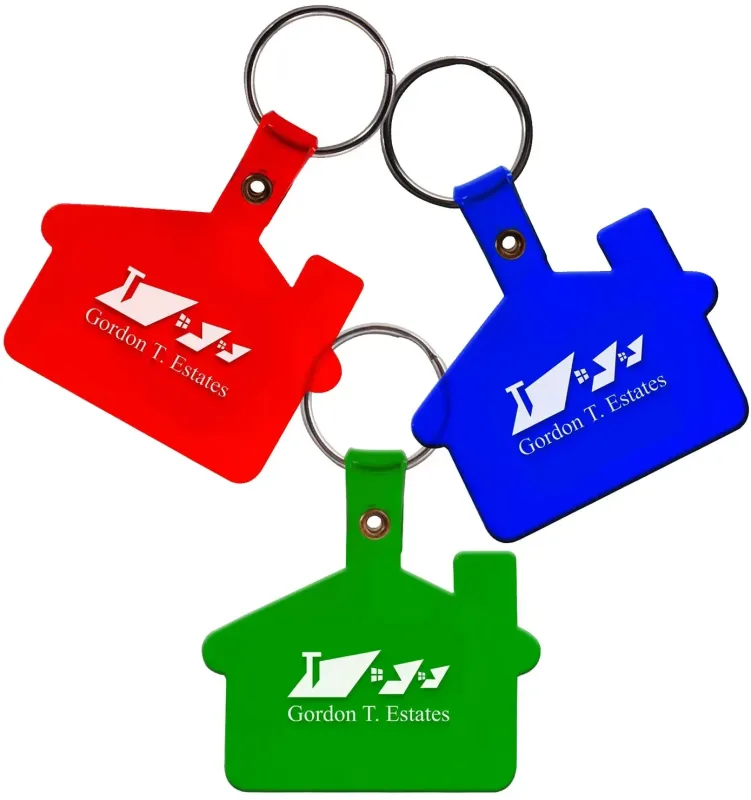 Custom House Key Tag — view 3