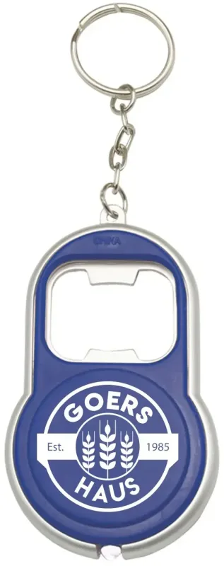 Custom LED Key Chain with Logo — view 2