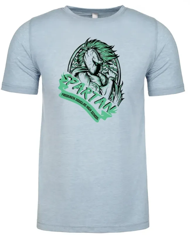 (1 COLOR) NEXT LEVEL 3.7 oz Poly/Cotton Blend T-shirt — view 11