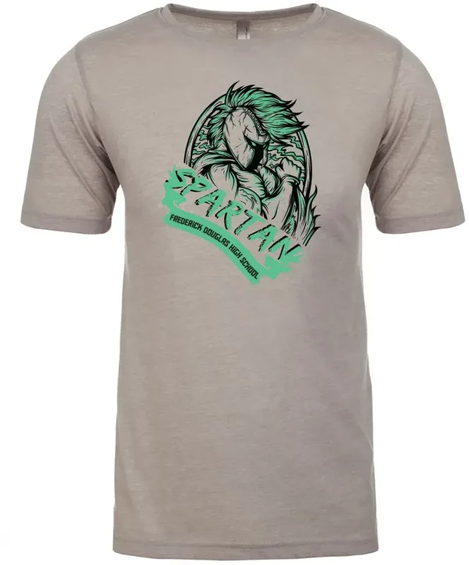 (1 COLOR) NEXT LEVEL 3.7 oz Poly/Cotton Blend T-shirt — view 12