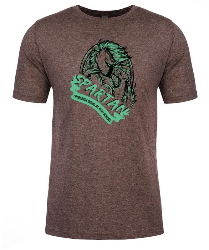 (1 COLOR) NEXT LEVEL 3.7 oz Poly/Cotton Blend T-shirt — view 3