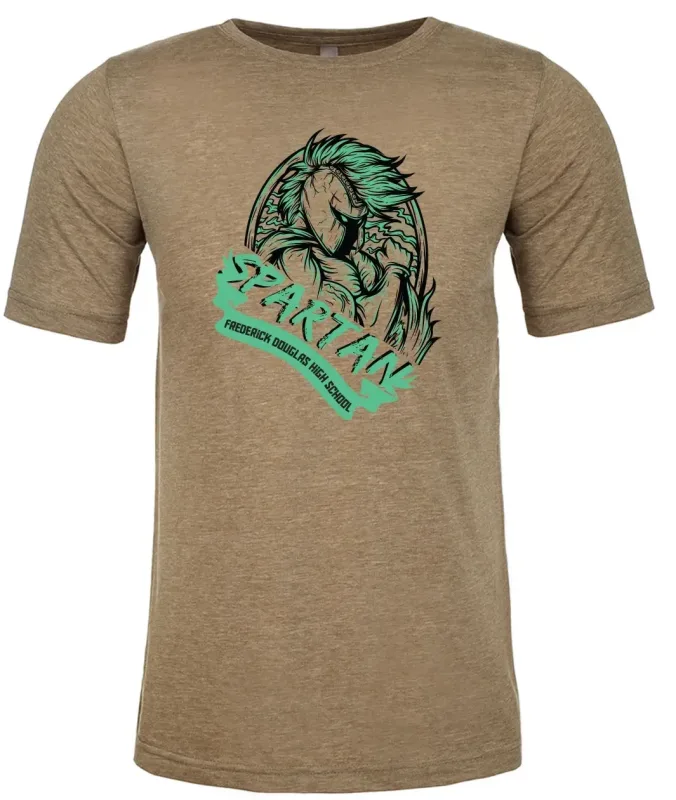 (1 COLOR) NEXT LEVEL 3.7 oz Poly/Cotton Blend T-shirt — view 4