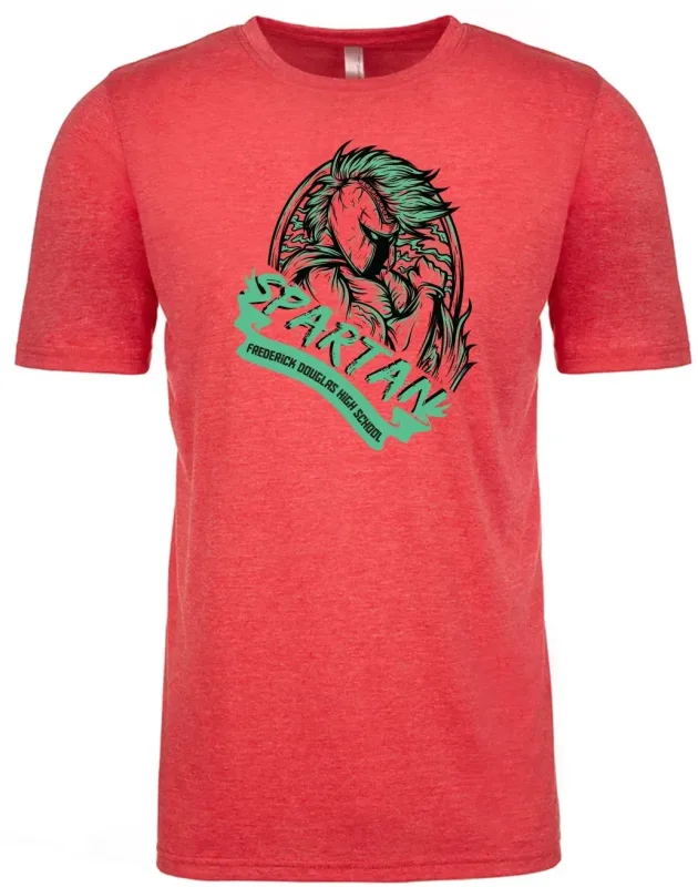 (1 COLOR) NEXT LEVEL 3.7 oz Poly/Cotton Blend T-shirt — view 5