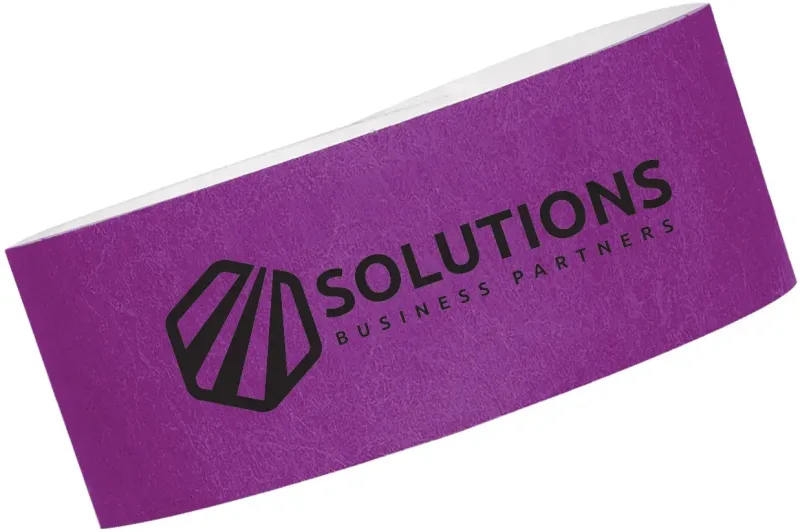 Personalized Tyvek Wristbands - 1" (Custom) — view 12