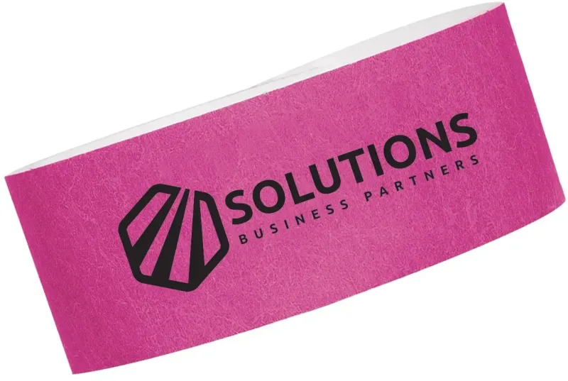 Personalized Tyvek Wristbands - 1" (Custom) — view 7