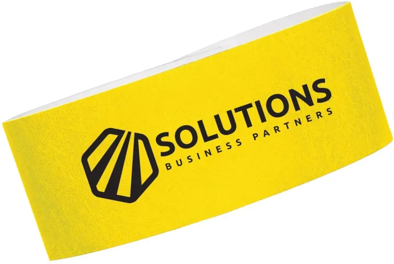 Personalized Tyvek Wristbands - 1" (Custom) — view 9