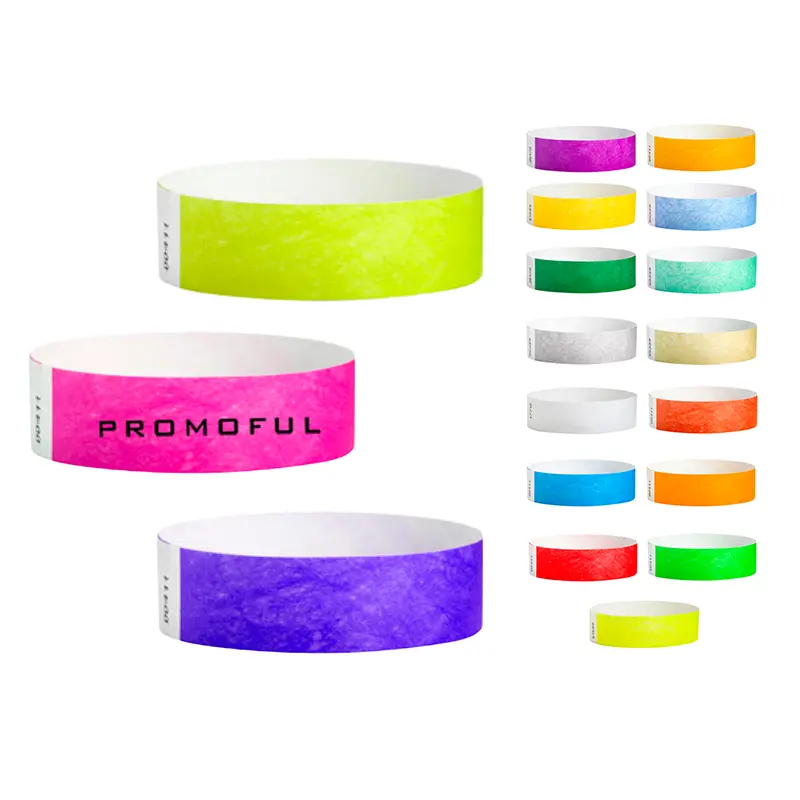 1" CustomTyvek Wrist Band