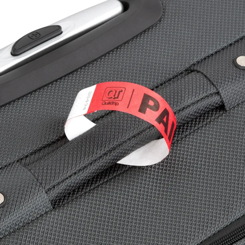 Custom Tyvek Luggage Tags - 1" — view 10