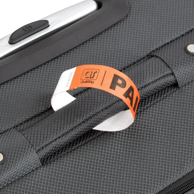 Custom Tyvek Luggage Tags - 1" — view 11