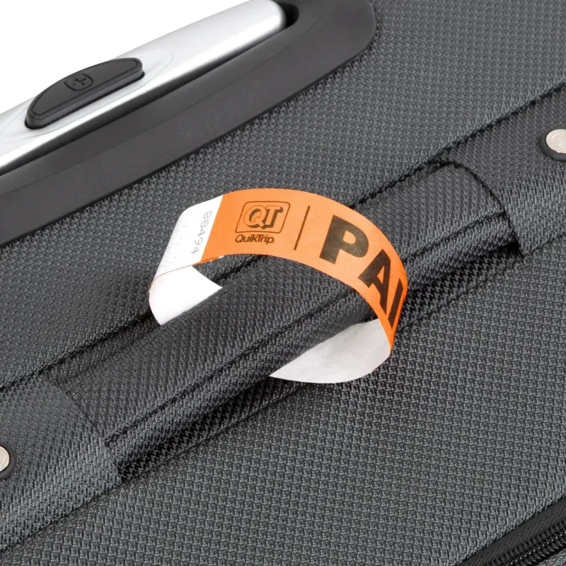 Custom Tyvek Luggage Tags - 1" — view 13