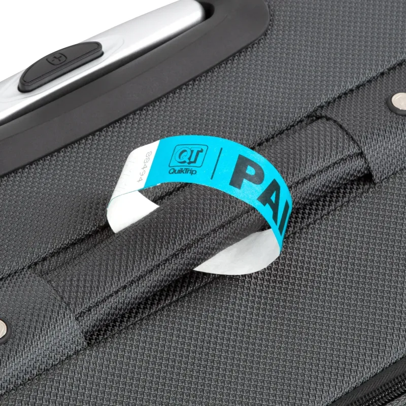 Custom Tyvek Luggage Tags - 1" — view 14