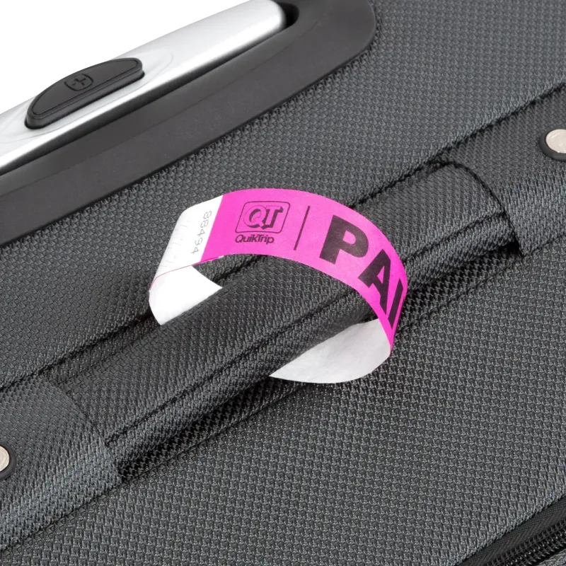 Custom Tyvek Luggage Tags - 1" — view 15