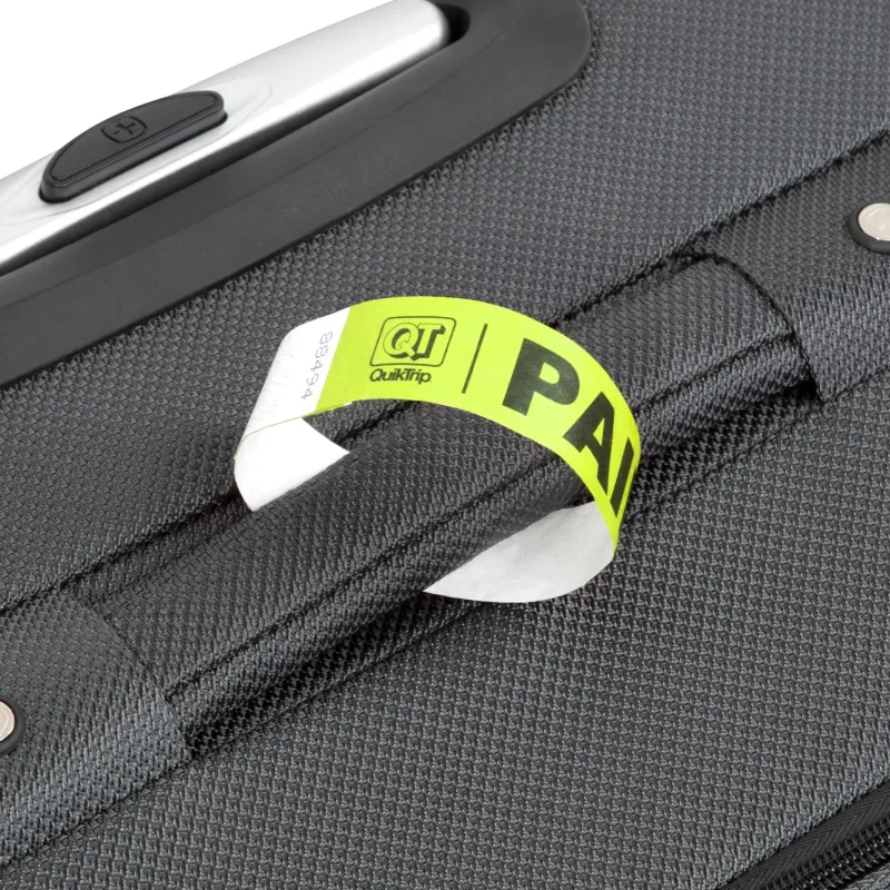 Custom Tyvek Luggage Tags - 1" — view 5