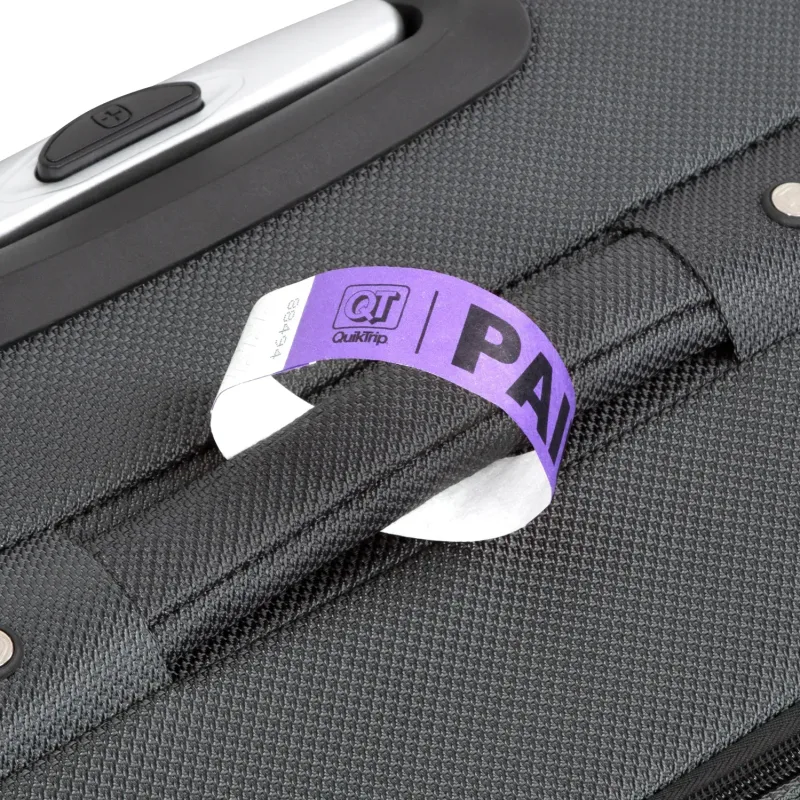 Custom Tyvek Luggage Tags - 1" — view 6