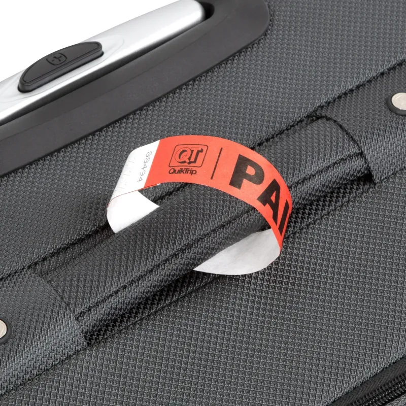 Custom Tyvek Luggage Tags - 1" — view 7