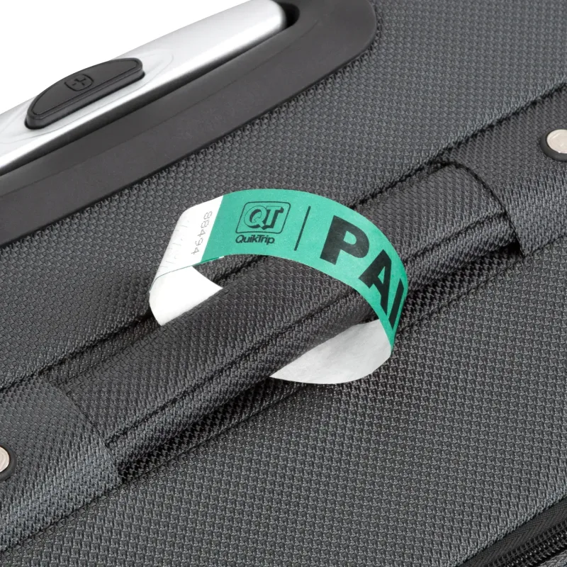 Custom Tyvek Luggage Tags - 1" — view 8