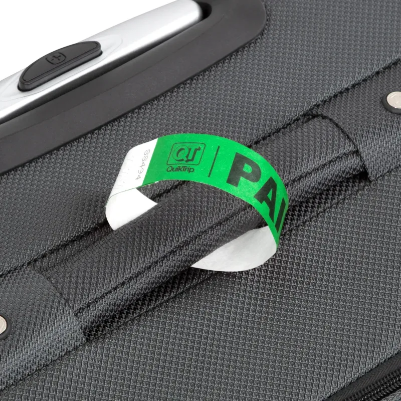 Custom Tyvek Luggage Tags - 1" — view 9