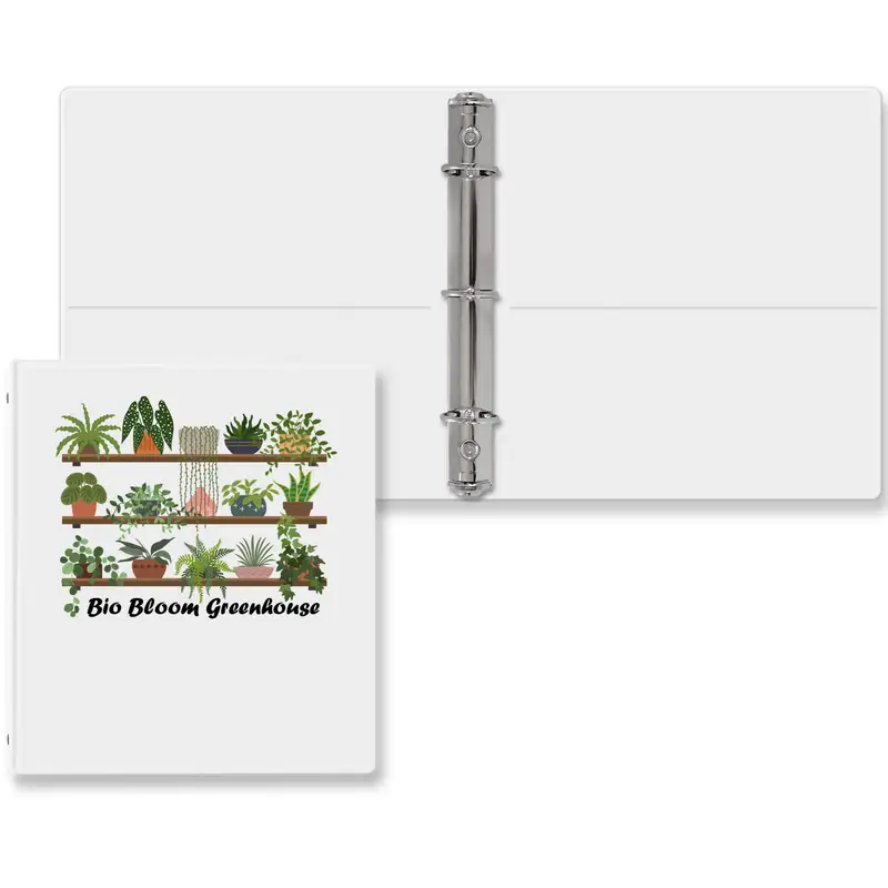 Personalized 1" Junior Round Ring Binder