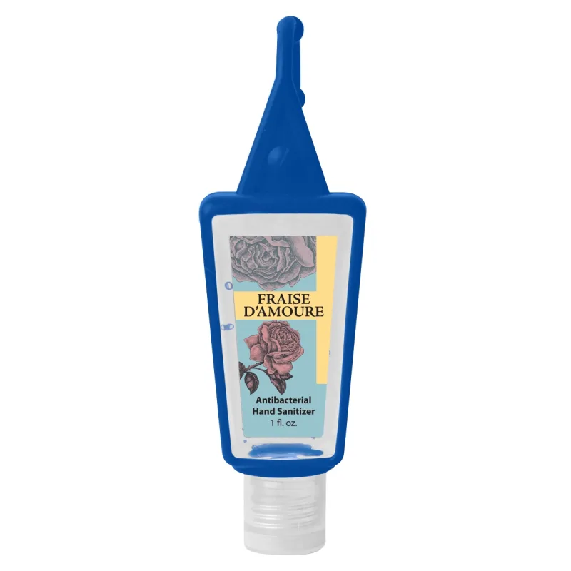 1 Oz. Hand Sanitizer In Silicone Holder — view 8