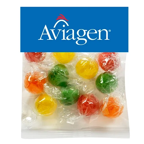 1 oz. Personalized Header Bag for Food & Candy Fillings — view 2