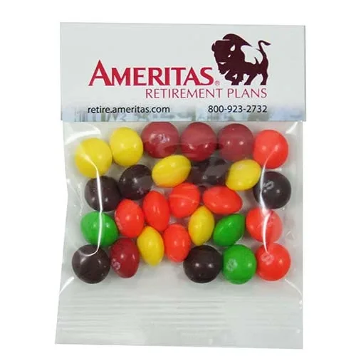 1 oz. Personalized Header Bag for Food & Candy Fillings — view 4