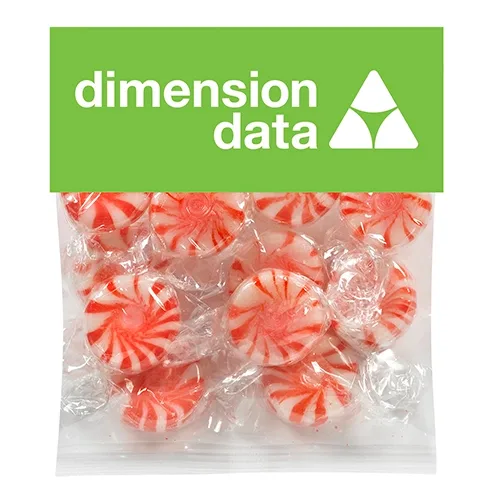 1 oz. Personalized Header Bag for Food & Candy Fillings — view 6