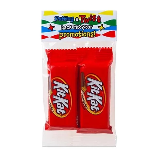 1 oz. Personalized Header Bag for Food & Candy Fillings — view 14