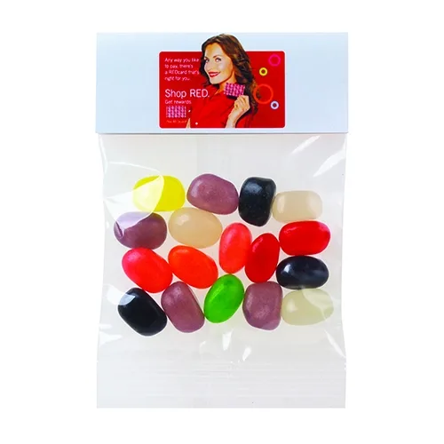 1 oz. Personalized Header Bag for Food & Candy Fillings — view 25