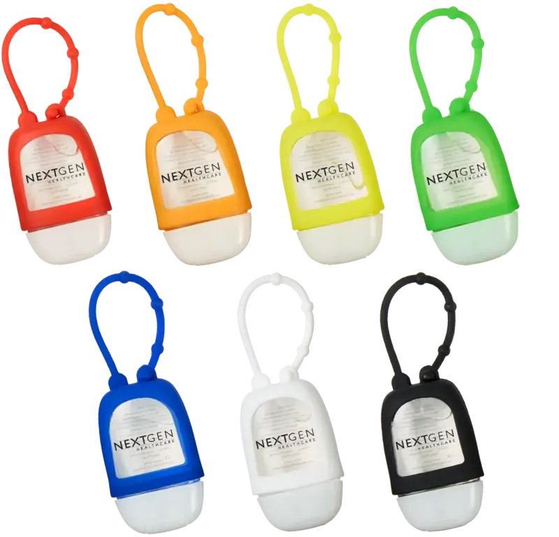 Personalized Silicone Hand Sanitizer - 1 oz.